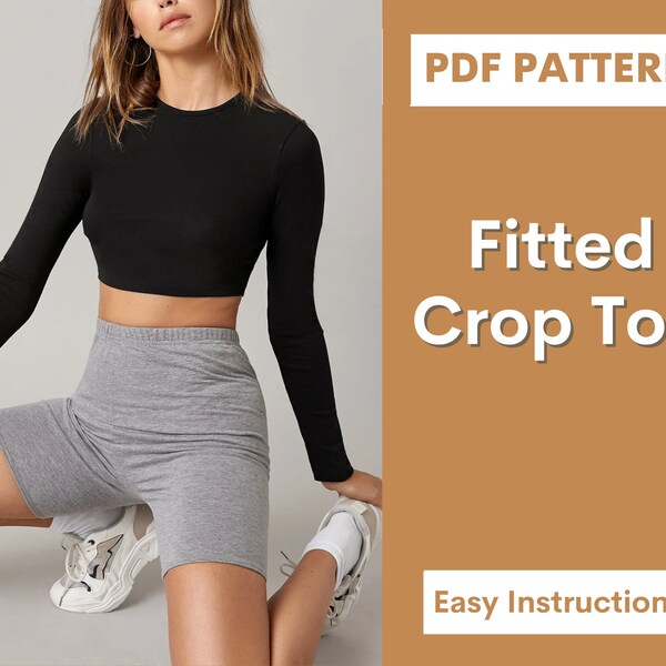 Fitted Top Pattern - Etsy