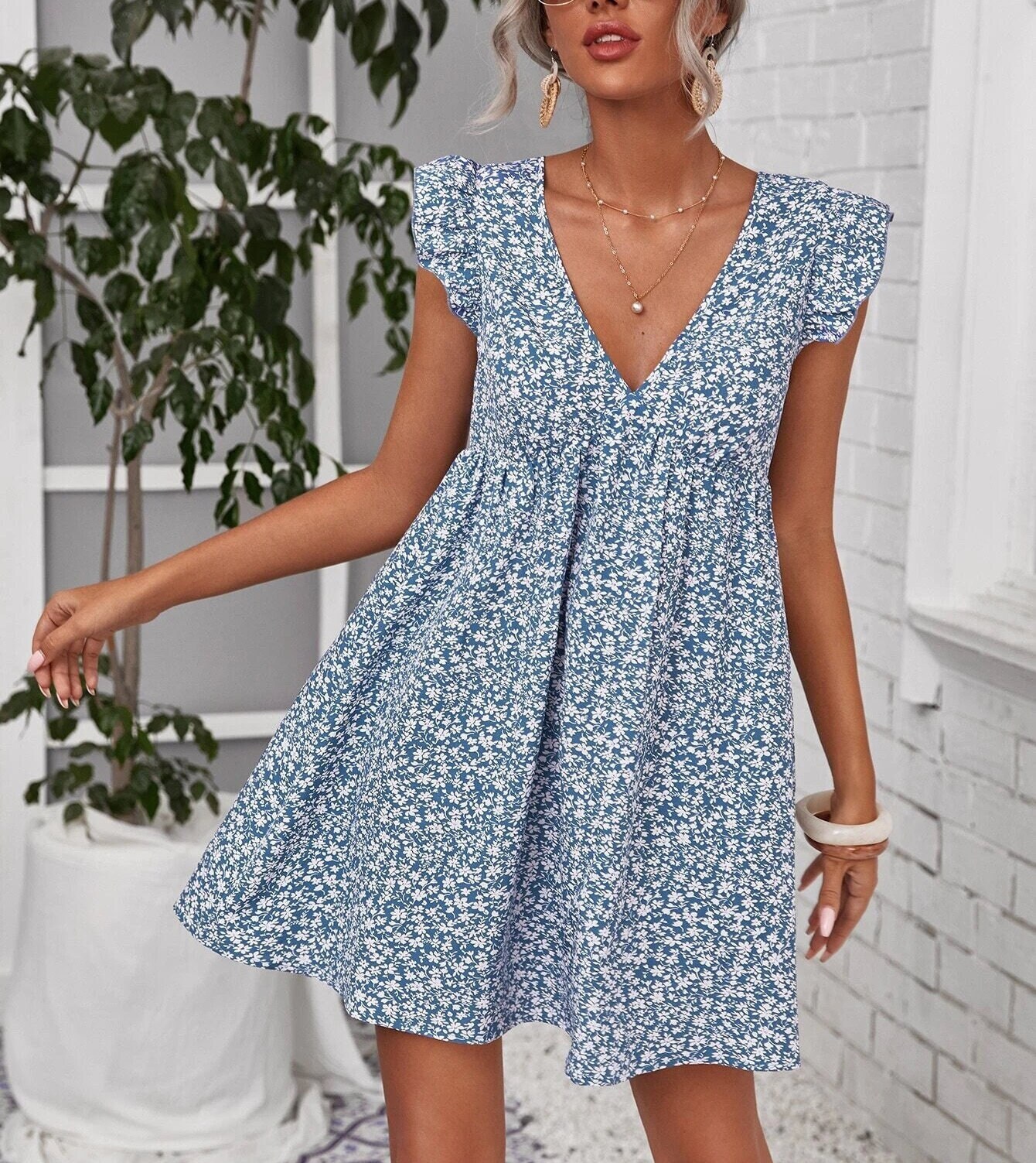 Summer Dress Sewing Pattern Ruffle Dress Summer Dress - Etsy