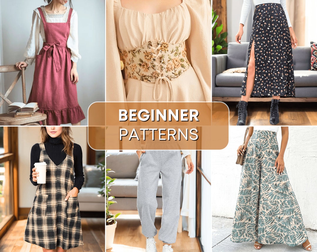 Beginner Women Patterns Women Sewing Patterns Corset Pattern Dress ...
