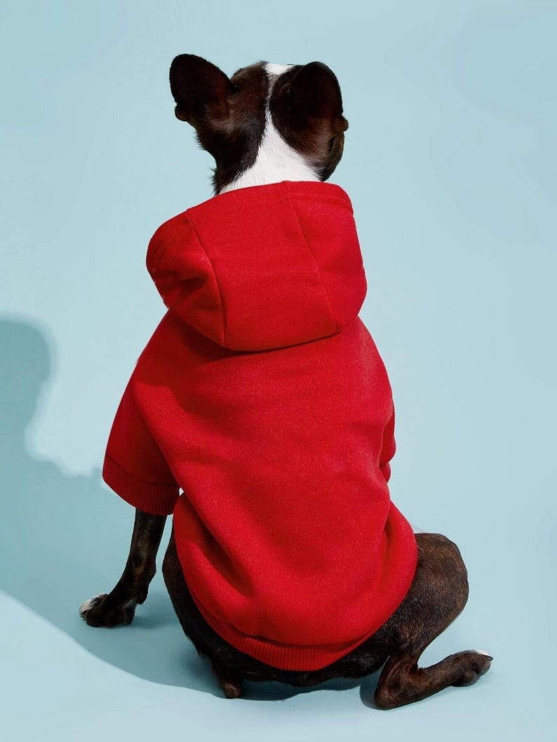 Dog Pattern, XXS-5XL, Dog Hoodie Sewing Pattern, PDF Sewing Pattern Pet, Pattern Dog, Instant Download, Pet Pattern, Sewing pattern for dog image 3