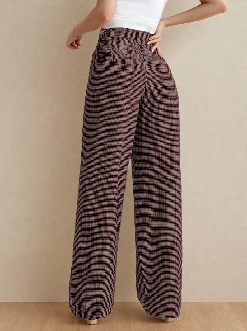 Pants Pattern for Women XS-XXXL Sewing Patterns Trousers Sewing Pattern Wide Leg Pants Pattern Sewing Pattern Pants Women Sewing image 2