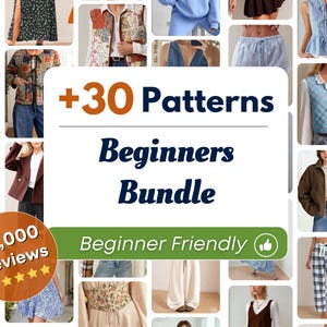 30 Beginner Sewing Patterns | Easy Sewing Patterns | Women Sewing ...