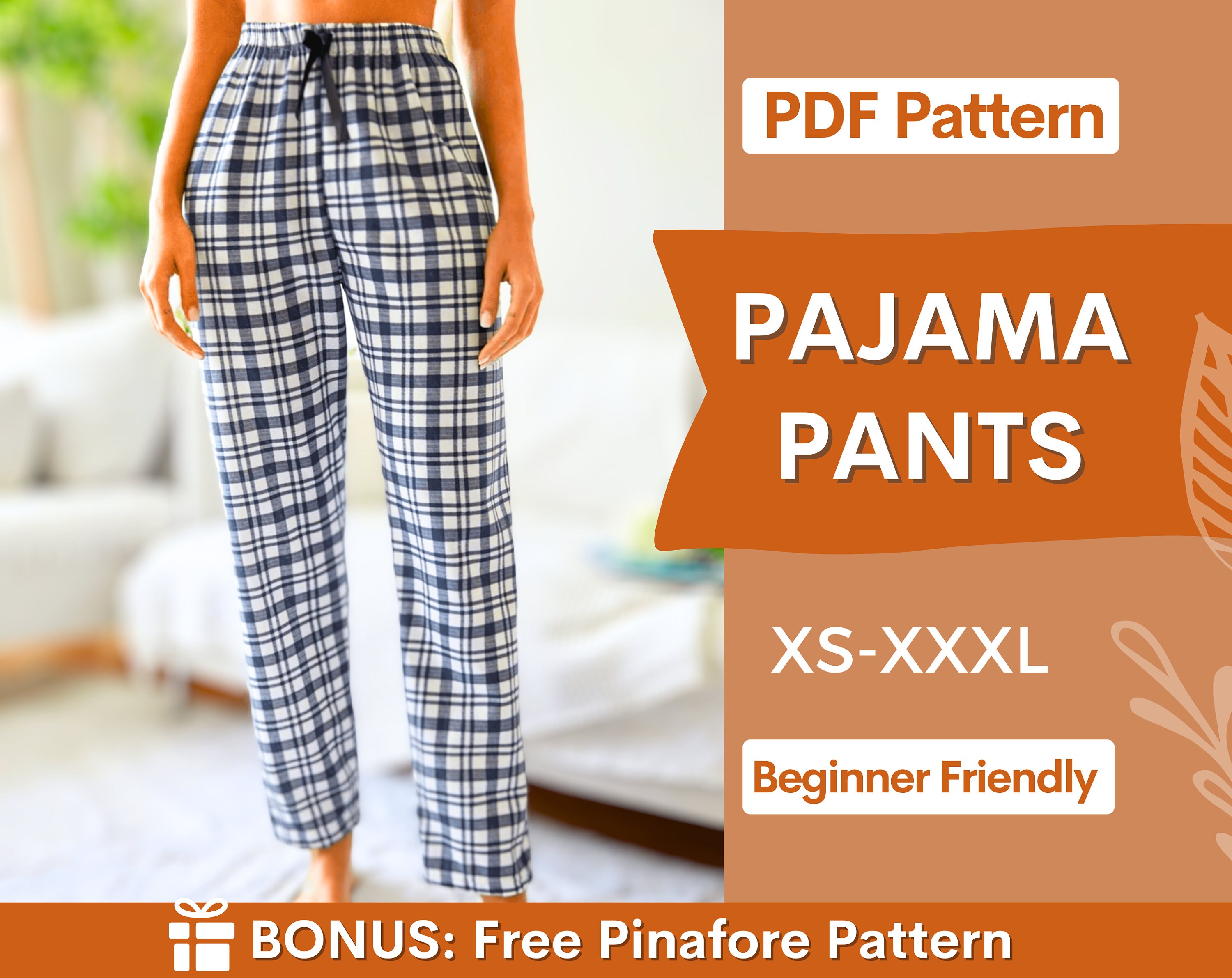 Cheap plus size pajama pants sale