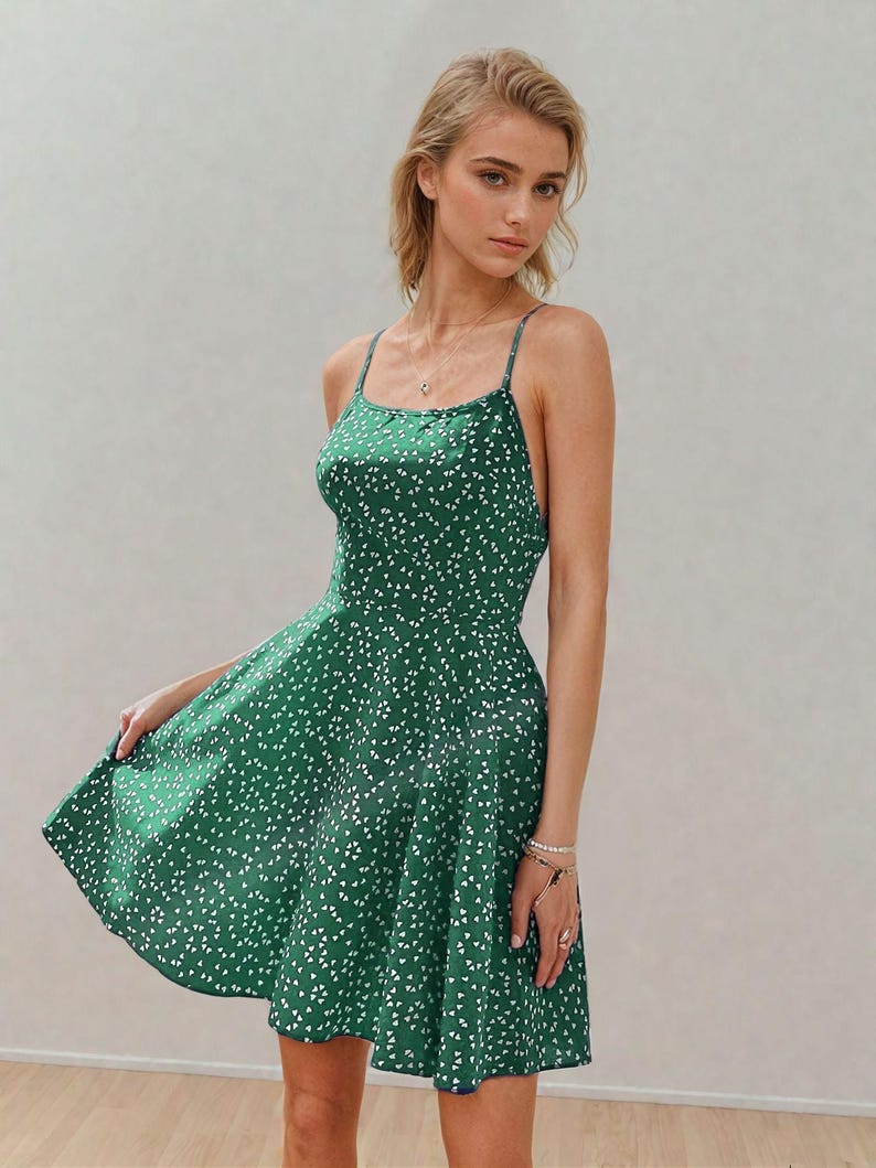 Short Dress Pattern | Summer Dress Pattern | Dress Sewing pattern | Women Pattern | Sewing Patterns | Backless Prom Dress Sewing Pattern image 3