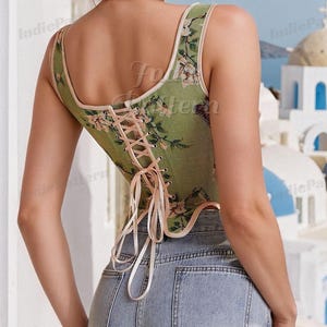 Patrón de corsé / Patrón de corsé / Patrón de corsé cottagecore / Patrón de costura de corsé / Patrones de costura / Patrón de costura de corsé para mujer imagen 2