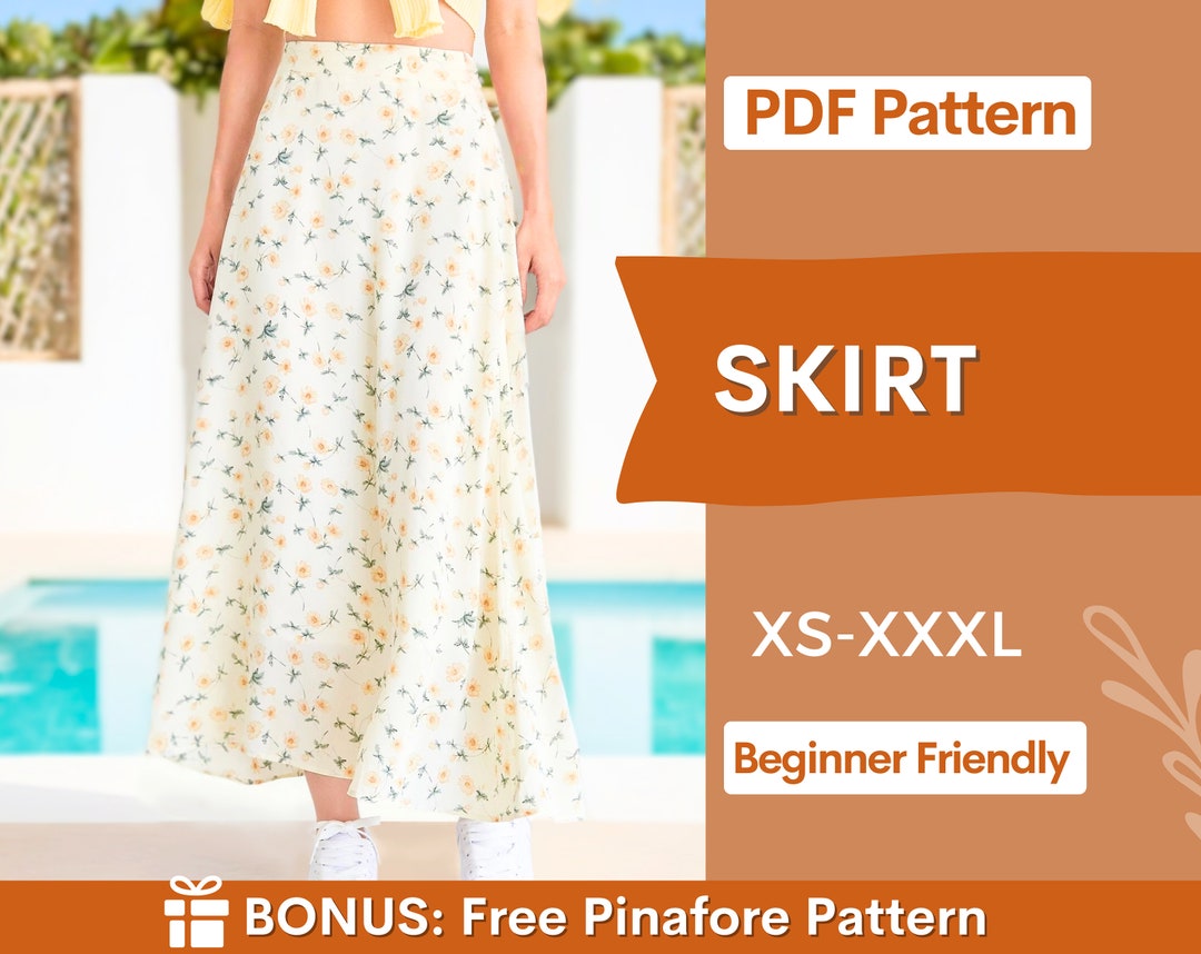 Skirt Pattern Sewing Patterns Sewing Patterns for Women Skirt