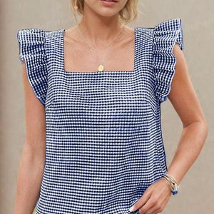 Patrón de blusa / Patrón de top / Patrón de costura para mujer / Patrón de blusa para principiantes / Patrón de costura fácil para blusa / Patrones de costura imagen 3