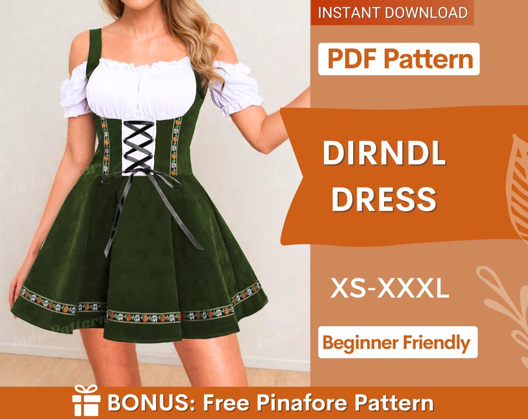 Etsy dirndl dress sales