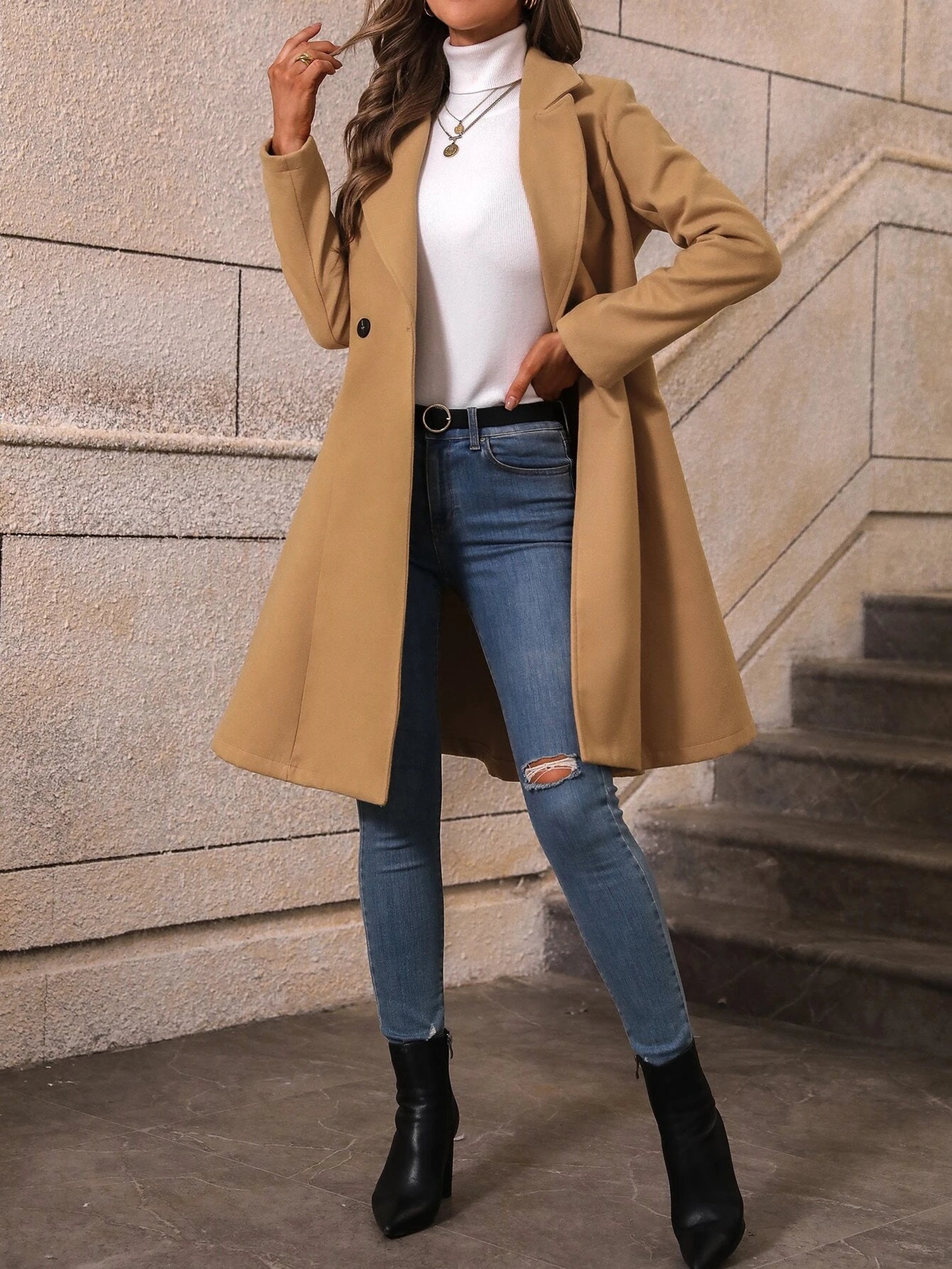 Coat Pattern Winter Coat Sewing Pattern Long Coat PDF Etsy UK