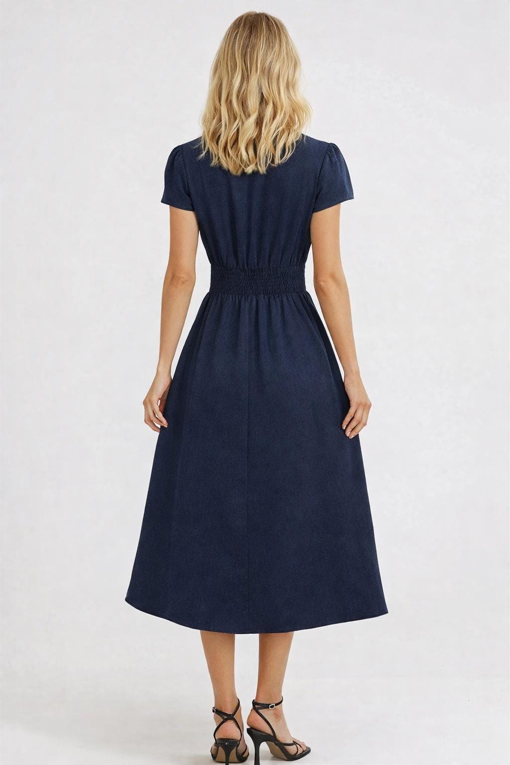 Aurora Dress Sewing Pattern | Dress With Pockets | Linen Dress Sewing ...