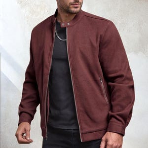 Men Bomber Jacket Pattern, Jacket Sewing Pattern for Men, Men Sewing Pattern, Pattern Men, Sewing Pattern Jacket Coat Bomber Men image 3