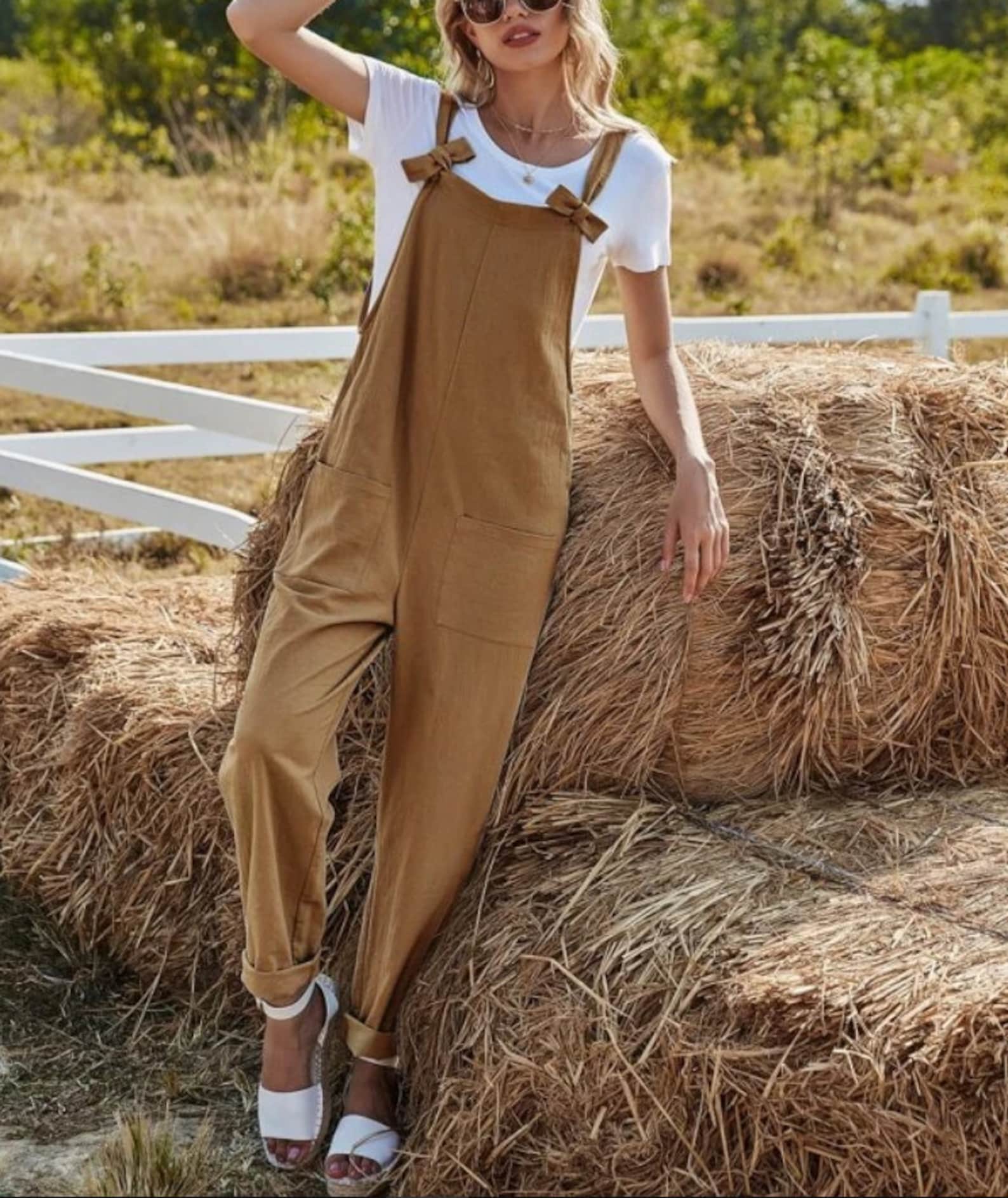 Overall Jumpsuit Pattern Meadow Overalls Overalls Pattern Etsy