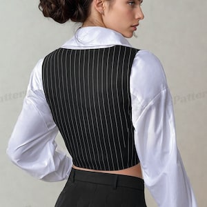 Vest Pattern, XS- XXXL, Sewing Pattern PDF, Women Vest Pattern