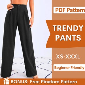 Trouser Pant Pattern Women -  New Zealand