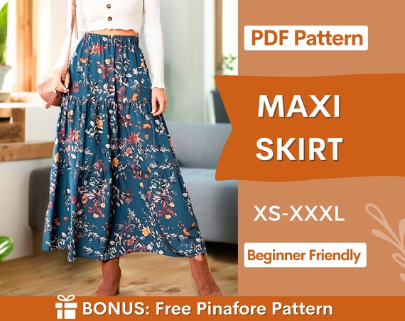 Maxi skirt top pattern free