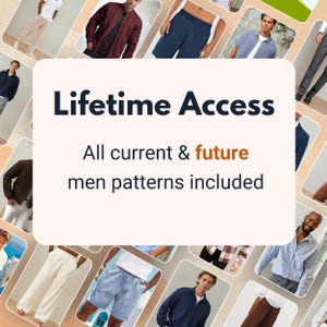 50+ Men Patterns Bundle | Men Sewing Patterns | Men Shorts | Men Jacket | Men Pants | Men Shirt | Patterns for Men | Men Pajamas, Men Hoodie image 2