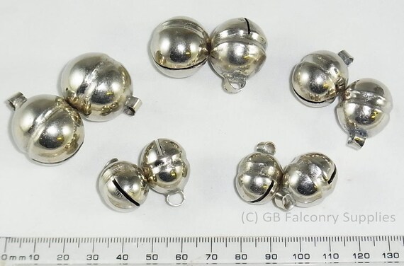 GB Falconry Bells For Dogs – Pair Of Size 7 Lahore Style Bells With Cable Tie-927961