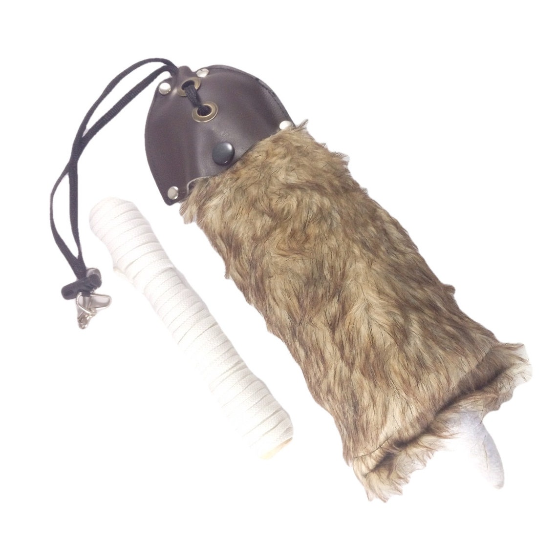 Falconry Rabbit Lure With Creance faux Fur Etsy
