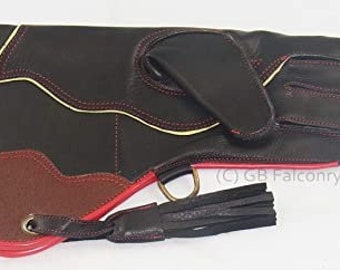 Ultimate Falconry Glove. Double Skinned plus KEVLAR Puncture resist. Mens