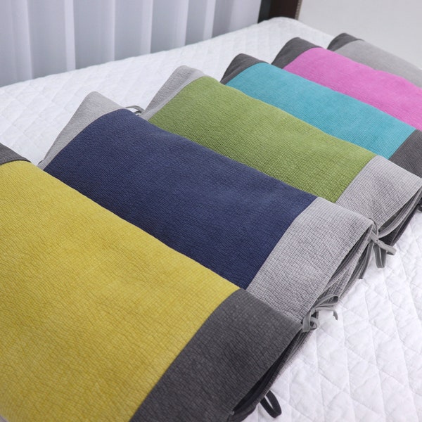 Colorful natural buckwheat neck pillow(Ver.1)/high quality cotton cover/cervical support/for neck pain/orthopedic/Korea pillow/6 colors