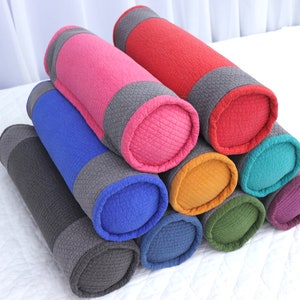 Crayon natural buckwheat neck pillow/cervical support/pillows for neck pain/orthopedic/cylinder/bolster/Korea pillow/neck stretcher/9 colors