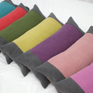 Colorful natural buckwheat small neck pillow(simple)/cervical support/pillows for neck pain/orthopedic/Korea pillow/neck stretcher/7 colors/