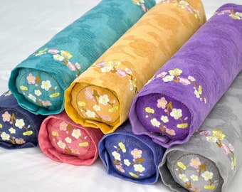 Korea style flower embroidery natural buckwheat neck pillow/cervical support/for neck pain/orthopedic/cylinder/bolster/neck stretcher