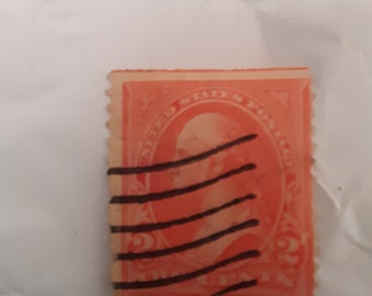 Rare George Washington 2 cent stamps