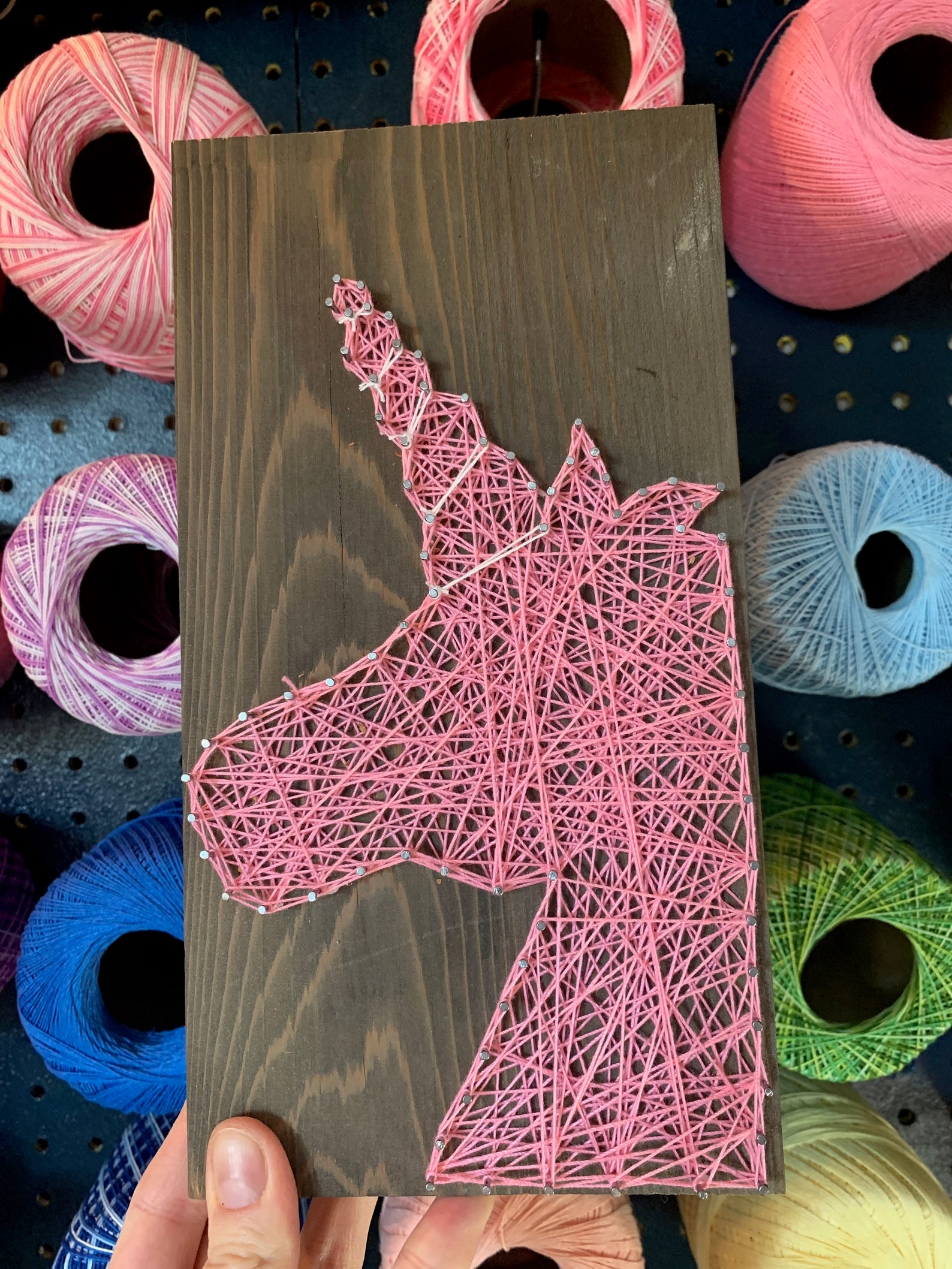 DIY Unicorn String Art Kit Etsy