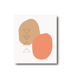 Four Elements Abstract Art Print