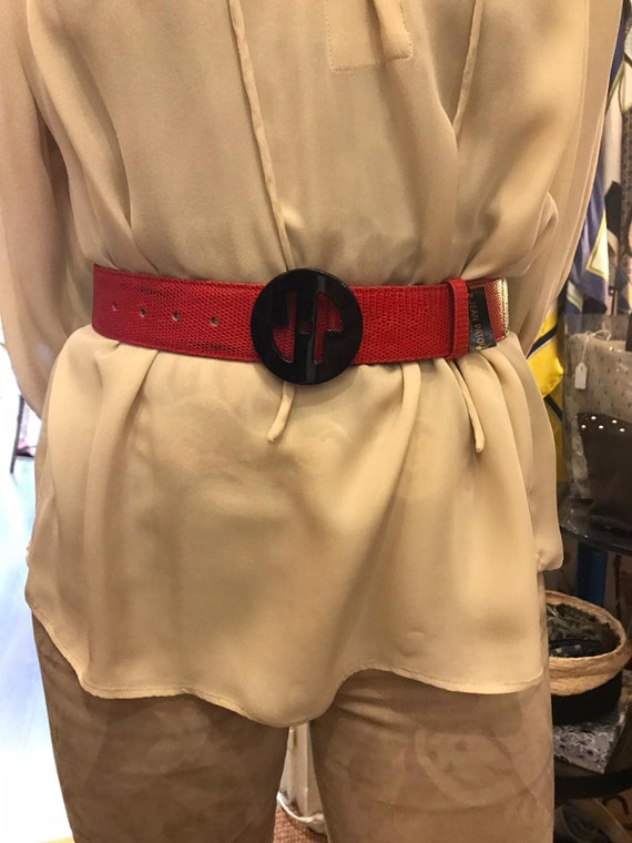 Jean Patou red belt