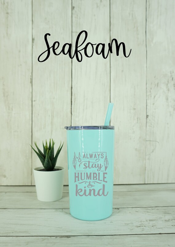 12 Oz. Mini Skinny Stainless Steel Tumbler - Etsy