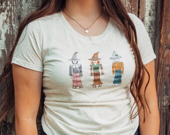 Halloween Shirt, Witch Halloween Shirt, Women's Halloween Shirt, Women's T-shirt, T-shirt