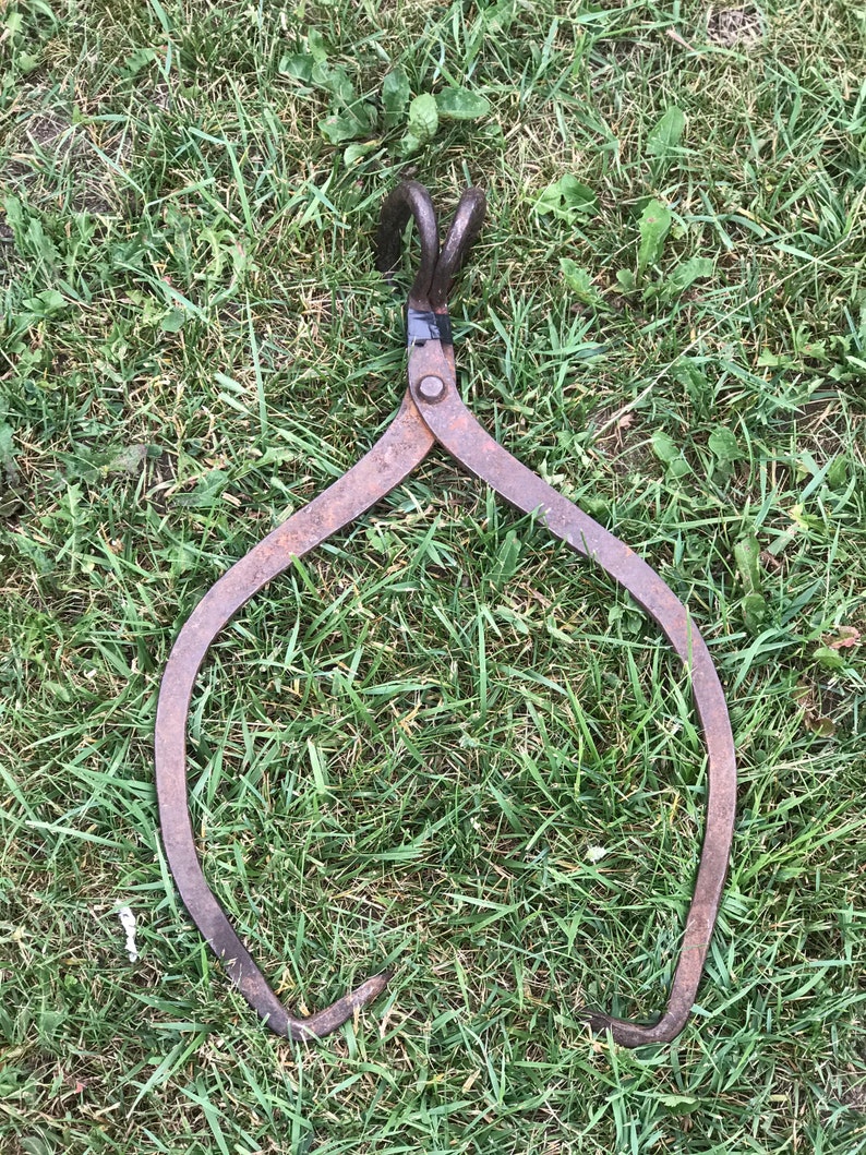 Vintage Ice Tongs Etsy