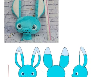 Plush toy based on a drawing, Custom order