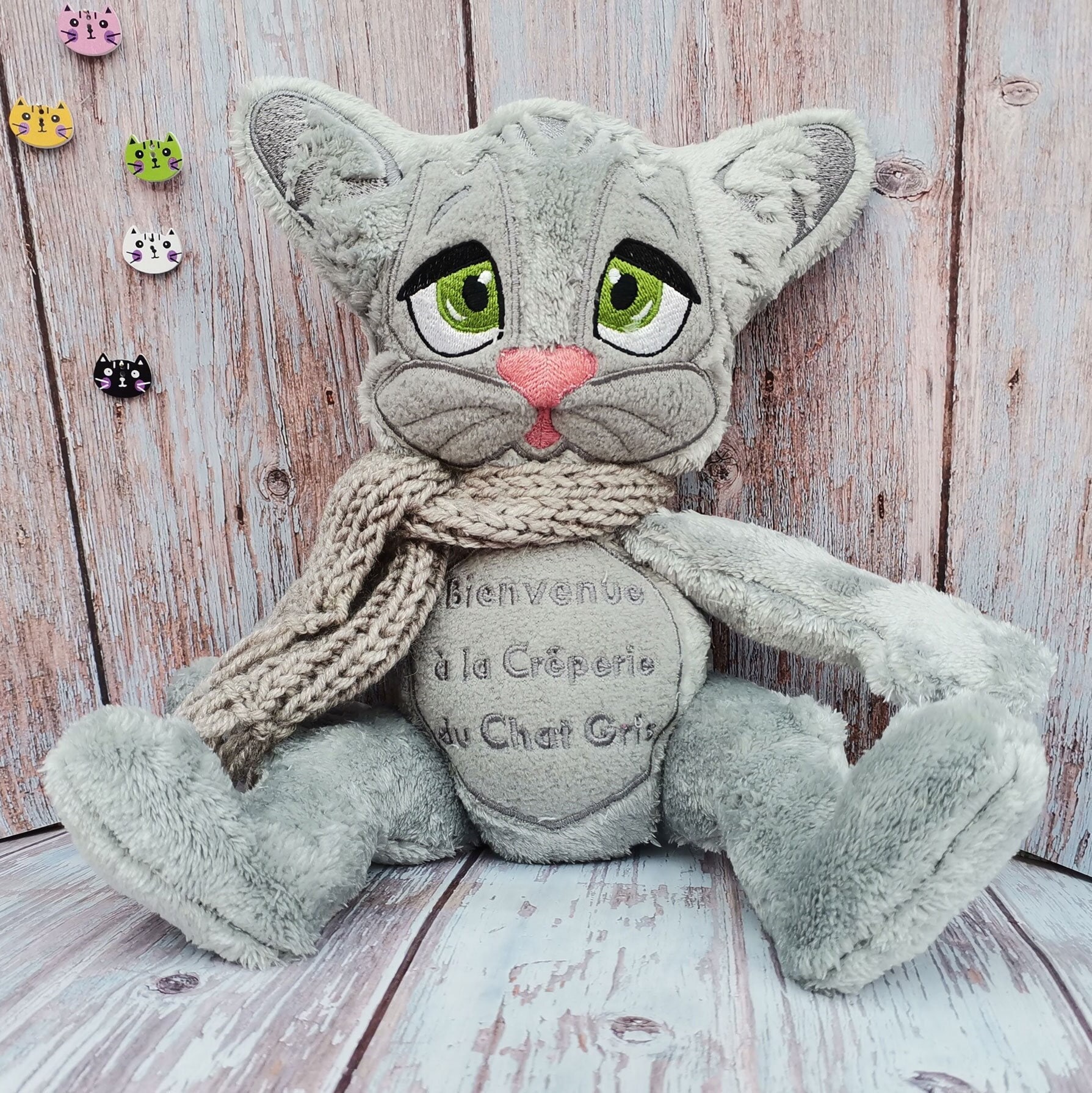 Custom cat stuffed animal 2025