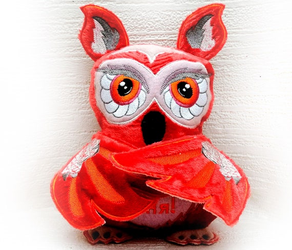 cute owl plush