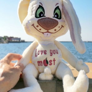 Sexy Bunny, Bad Bunny Doll, Adult Plush Toy, Mature content, Gift for boyfriend image 4