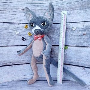 Cat Sphynx Plush, Hairless cat, Kawaii Sphynx, Cat Sphynx doll, Cat lover gift, Pet sympathy gift image 5