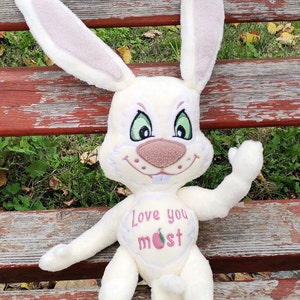 Sexy Bunny, Bad Bunny Doll, Adult Plush Toy, Mature content, Gift for boyfriend image 3