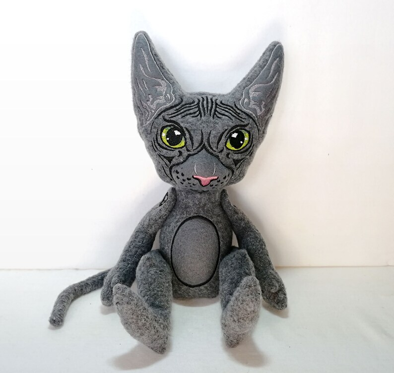 sphynx cat plush