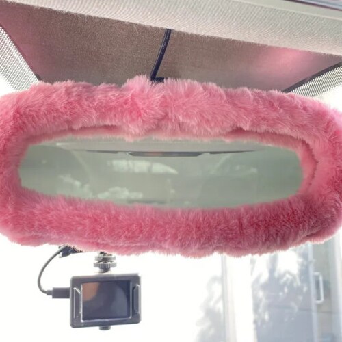 Rear View Mirror Cover Cute Car Accessories for Women Etsy
