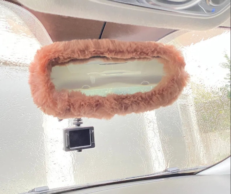 Rear View Mirror Cover Cute Car Accessories for Women Etsy