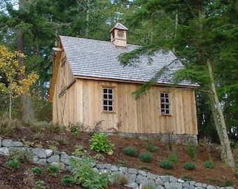 Candlewood Craft Barn:  Complete Pole-Barn Construction Plans for your Studio, Workshop or Hobby Shop