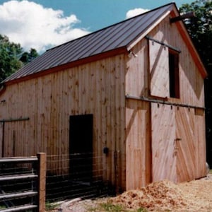 Battenkill Craft Barn: Complete Pole-Barn Construction Plans for your Studio, Workshop or Hobby Shop