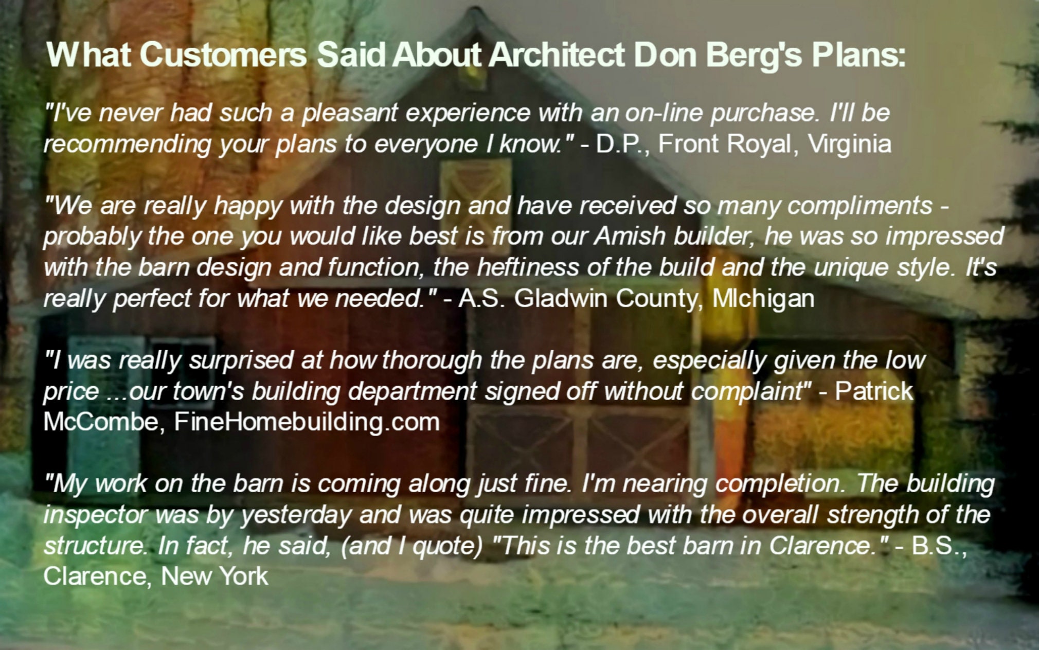 Ashokan Craft Barn: Economical Pole-barn Construction Plans for Your  Backyard Studio, Workshop or Hobby Shop - Etsy, image size:2020x1264