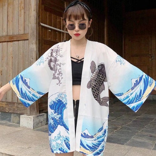 yukata outer jacket