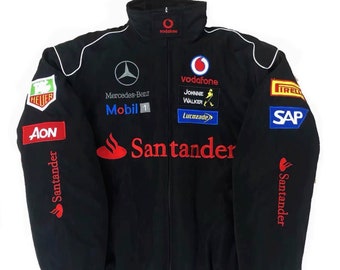 Racing Jacket Vintage , Bomber Jacket , F1 Streetwear Jacket