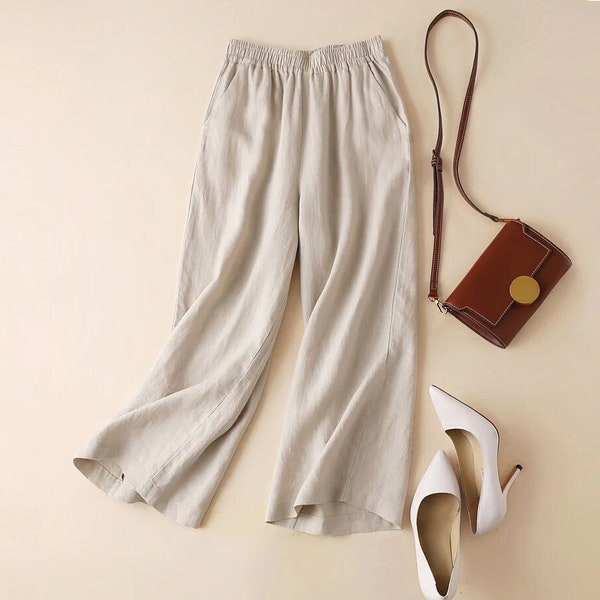 Linen Pants Etsy