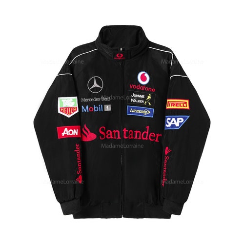 Y2k Streetwear Vintage Racing Jacket Retro Nascar Bomber Etsy